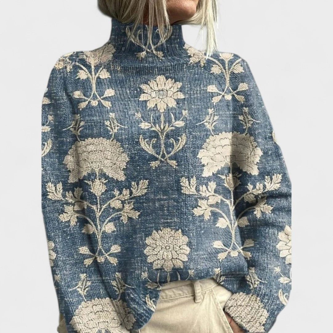 Vera™ | Pull à col montant chaud et élégant