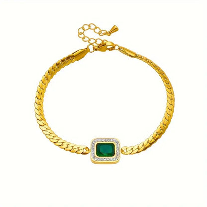 Bracelet Joana Verdoyant avec Émeraude