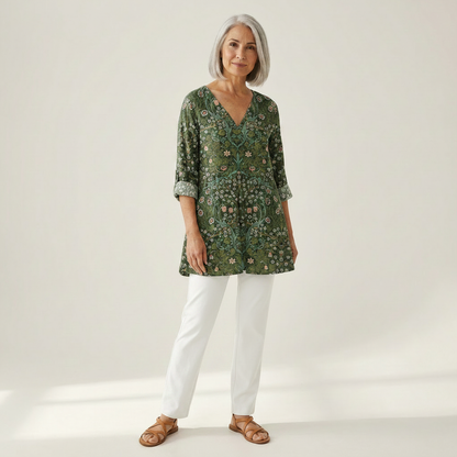 Skye - Blouse longue imprimée