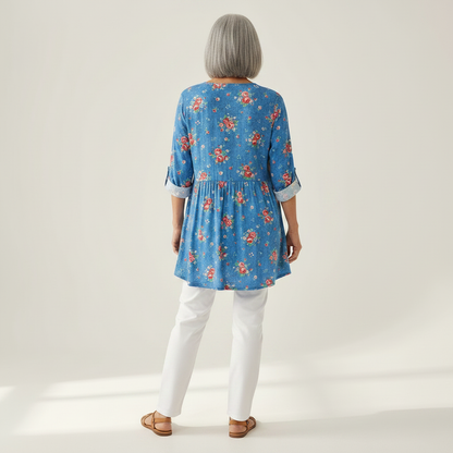 Ayla - Blouse longue imprimée