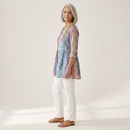 Noa - Blouse longue imprimée