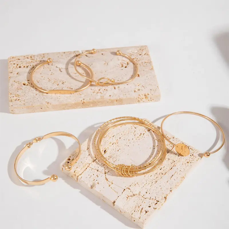 Ensemble de bracelets Knotted Élégant