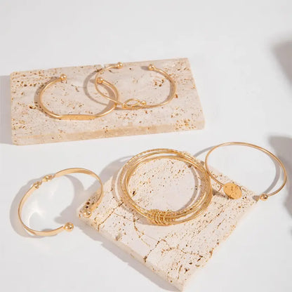 Ensemble de bracelets Knotted Élégant