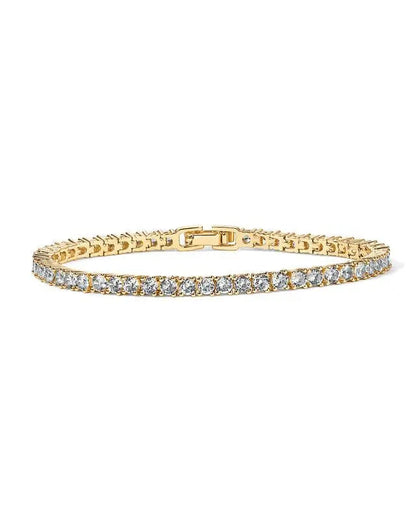 Bracelet Tennis éblouissant avec des cristaux
