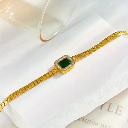 Bracelet Joana Verdoyant avec Émeraude