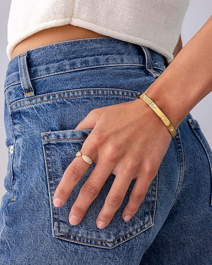 Bracelet Luxe Diamant | Or