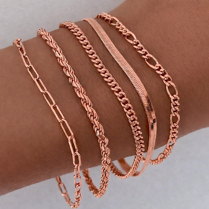 Ensemble de Bracelets Valentina | Or