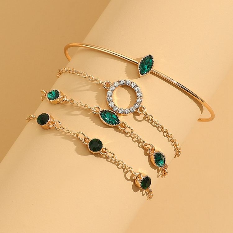 Ensemble de Bracelets Dorés Célestes