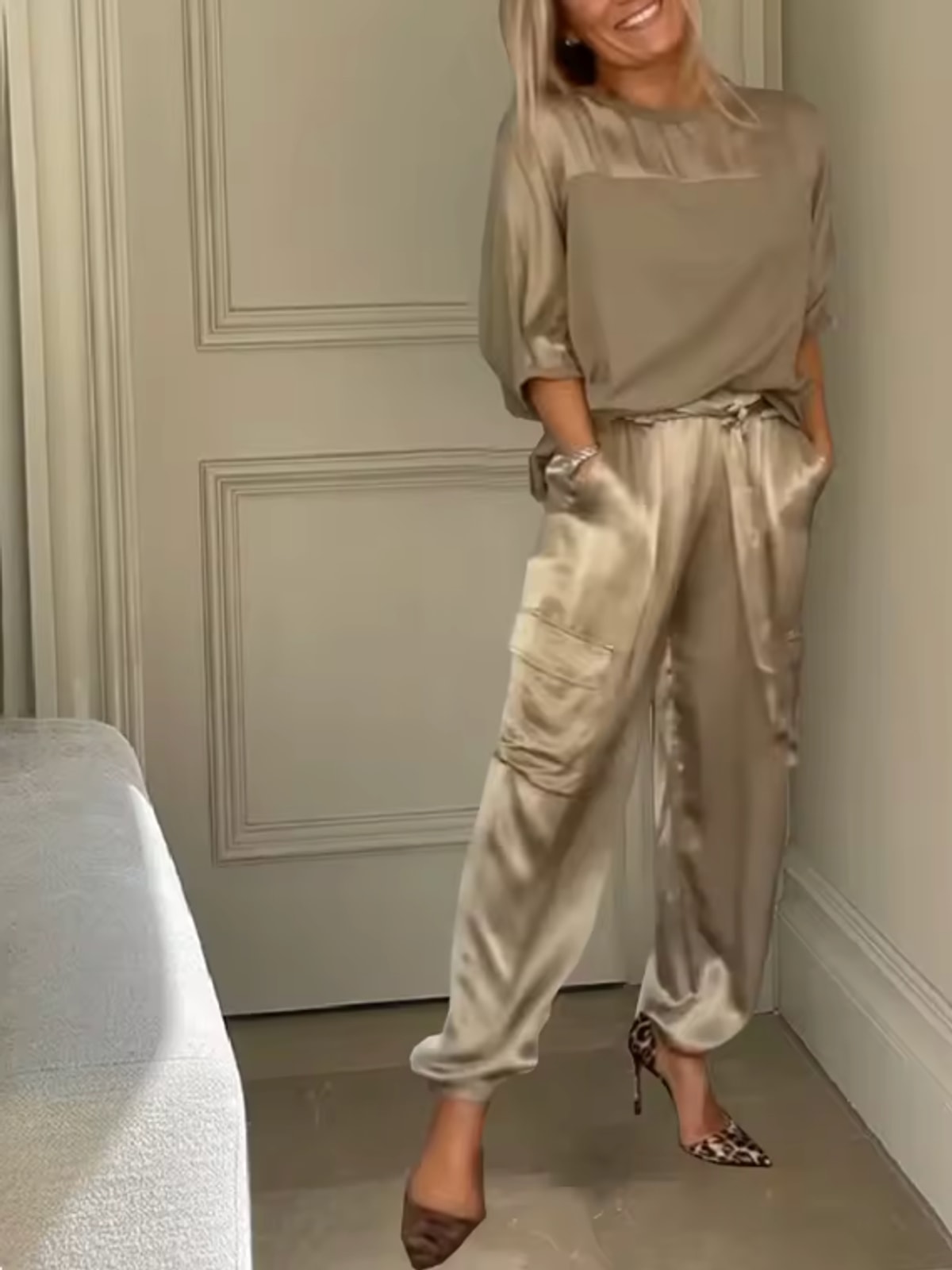 Averielle | Ensemble deux pièces fluide de luxe