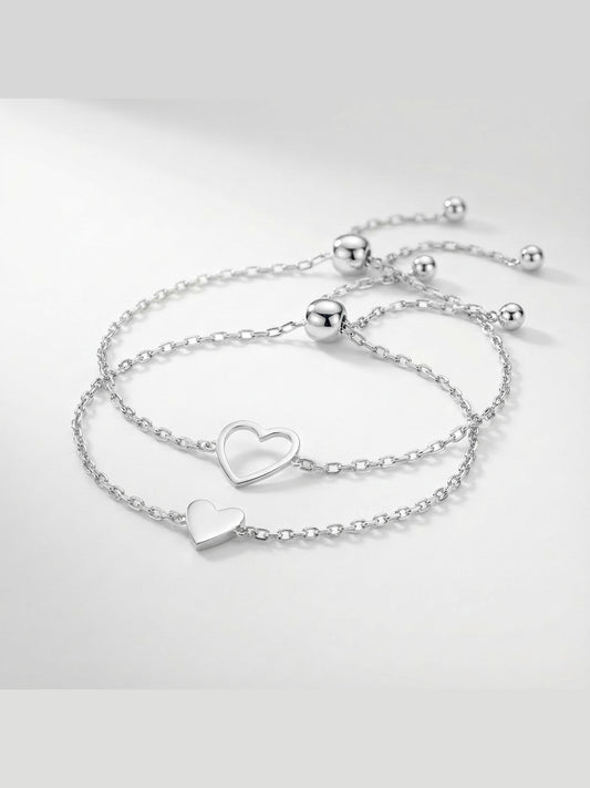 Bracelet Cœurs Assortis “Amour”