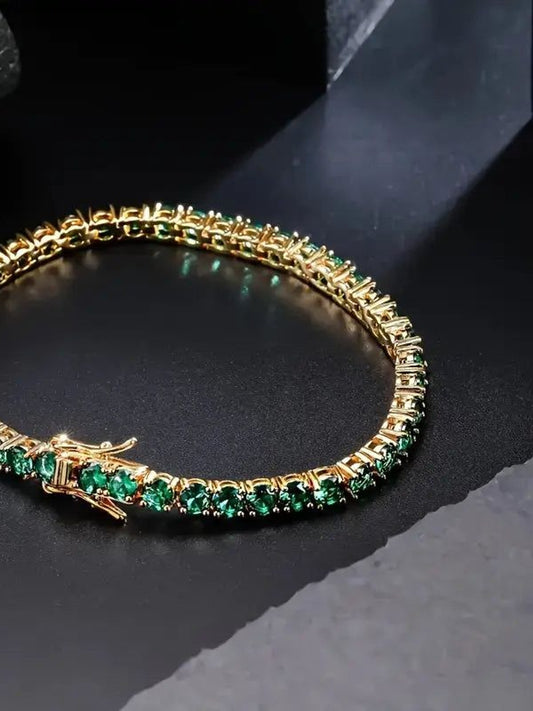 Bracelet Émeraude Aliona
