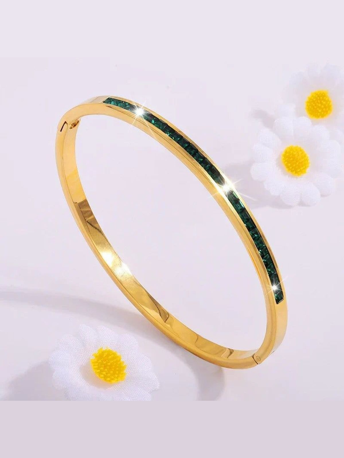 Bracelet Émeraude Ciel