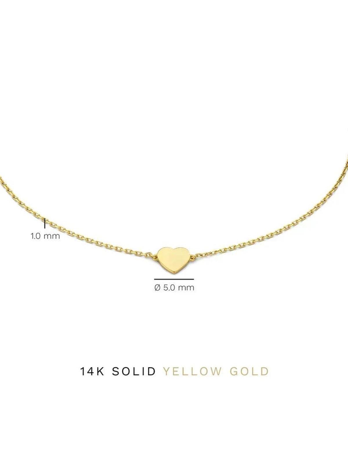 Bracelet Oriana Cœur | Or