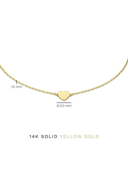 Bracelet Oriana Cœur | Or
