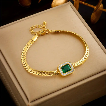 Bracelet Joana Verdoyant avec Émeraude