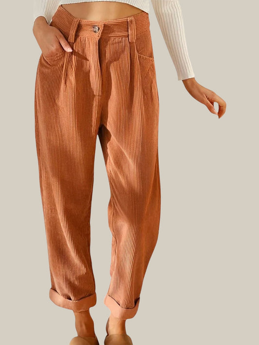 Claire | Pantalon en Corde Moderne