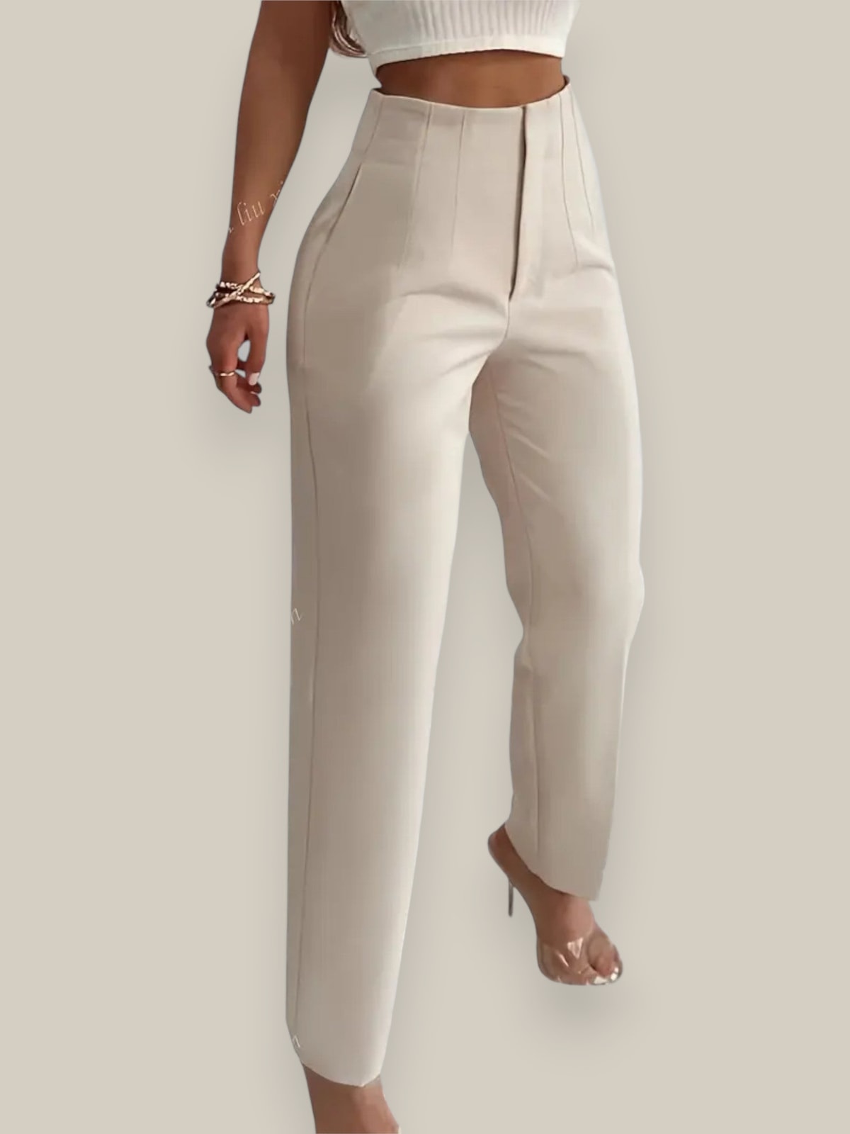 Clémence | Pantalon Taille Haute