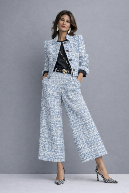 Manon | Ensemble chic blouse et pantalon
