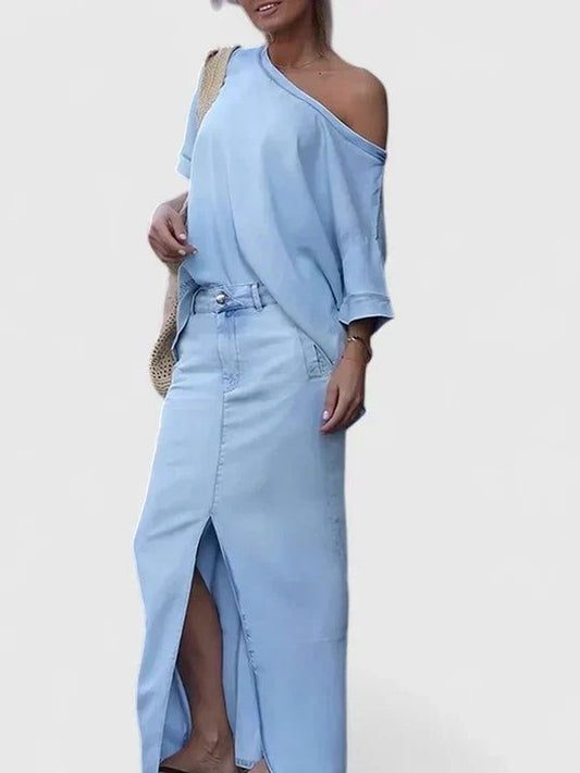 Fleur | Jupe Maxi Élégante