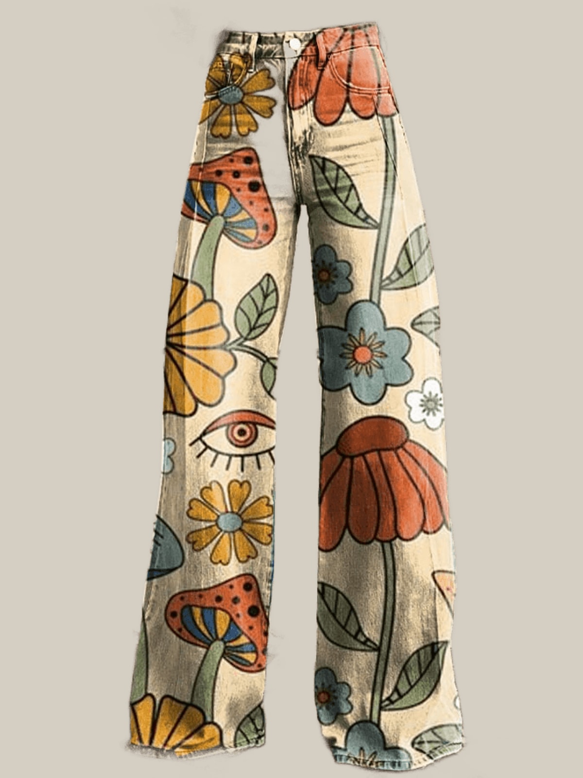 Solène | Pantalon Motif Sauvage Doux