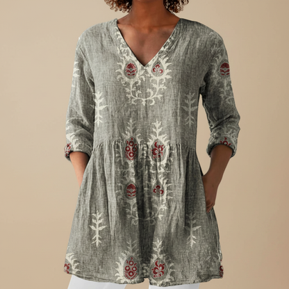 Blair - Blouse longue imprimée