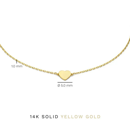 Bracelet Oriana Cœur | Or