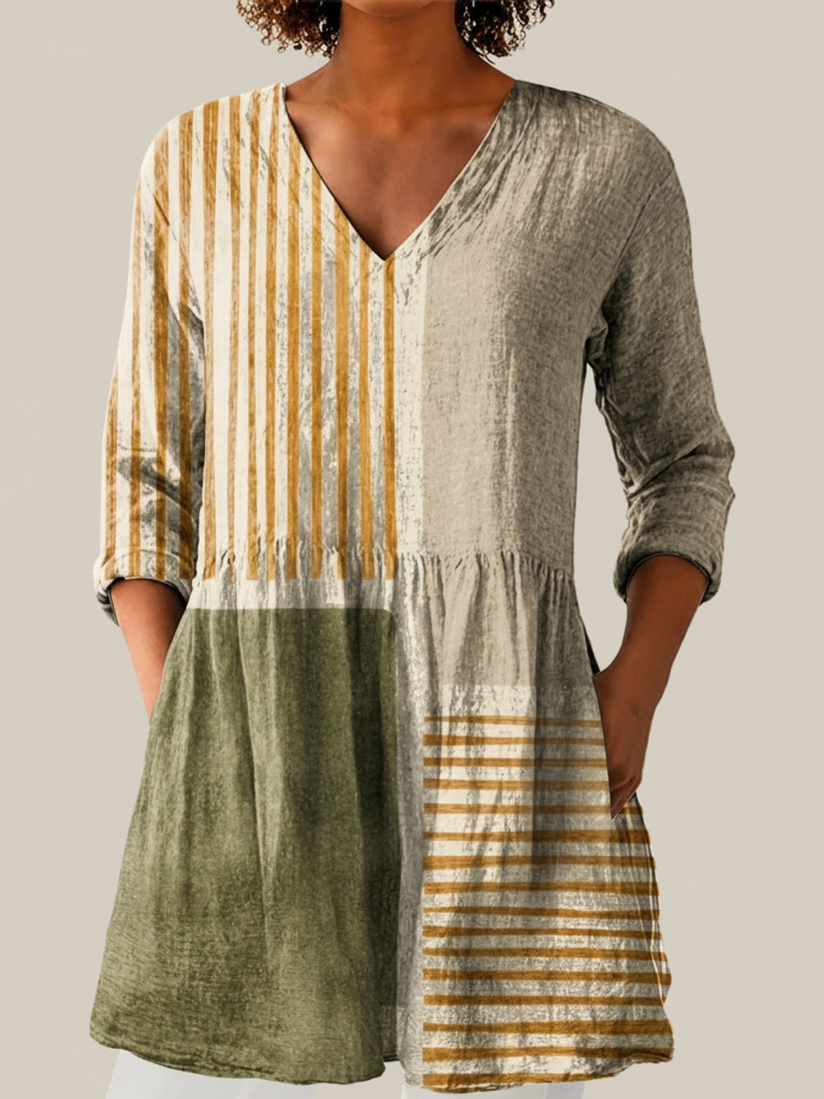 Maeve - Blouse longue imprimée