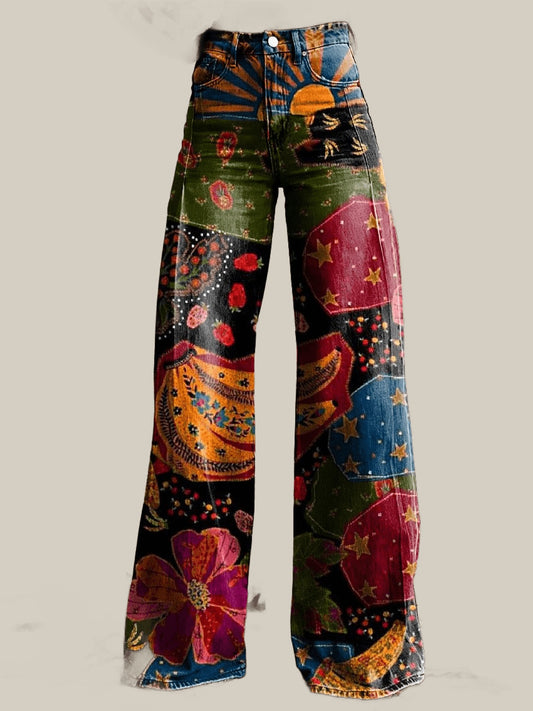Édith | Pantalon Motif Authentique